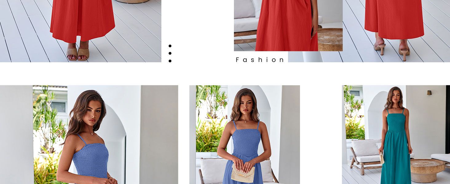 Summer Beach Vacation Dresses