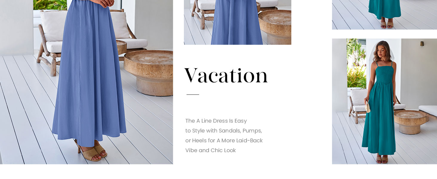 Summer Beach Vacation Dresses