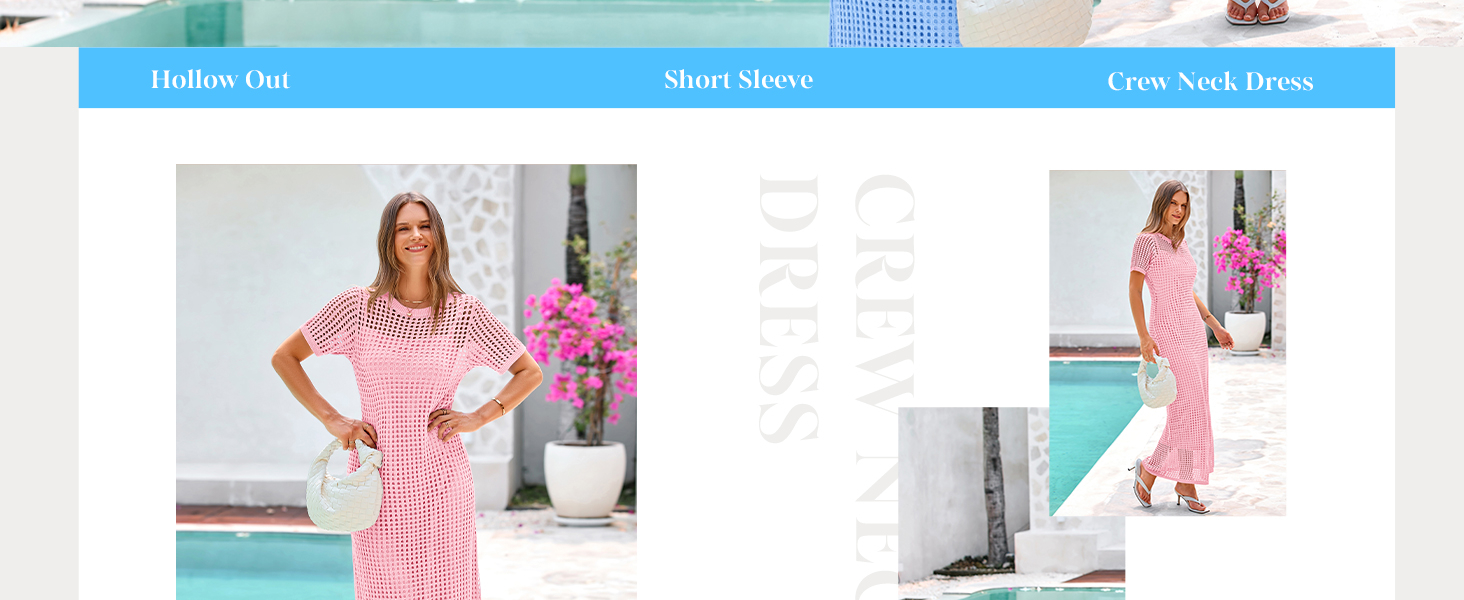 PRETTYGARDEN Womens 2025 Summer Maxi Vacation Dress Casual Dress