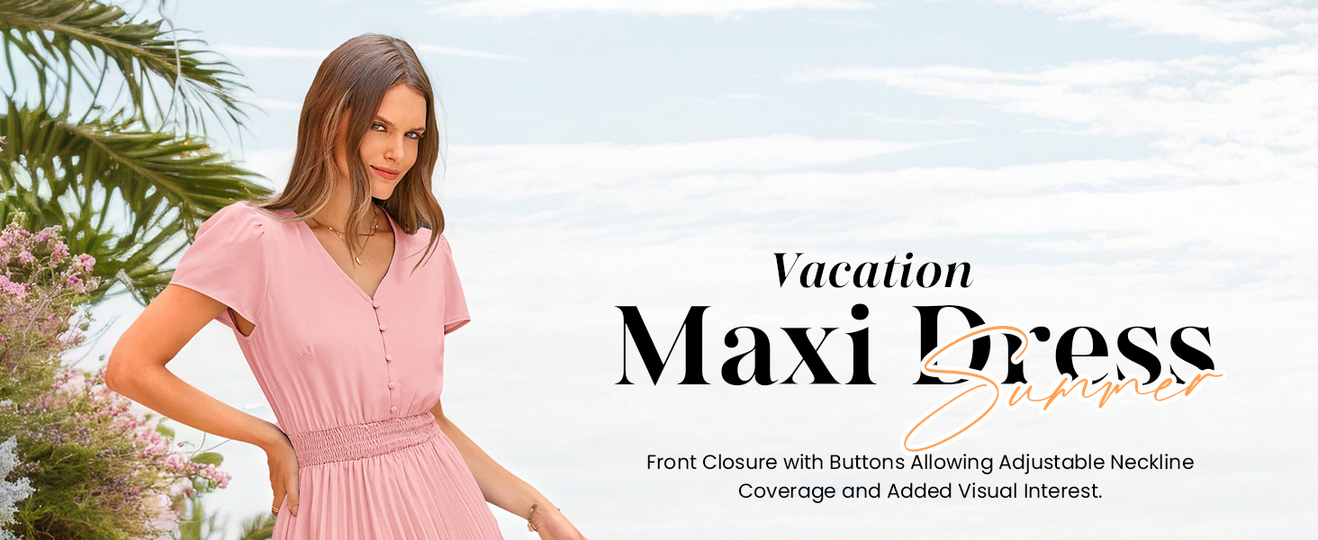 Summer Casual Maxi Dress