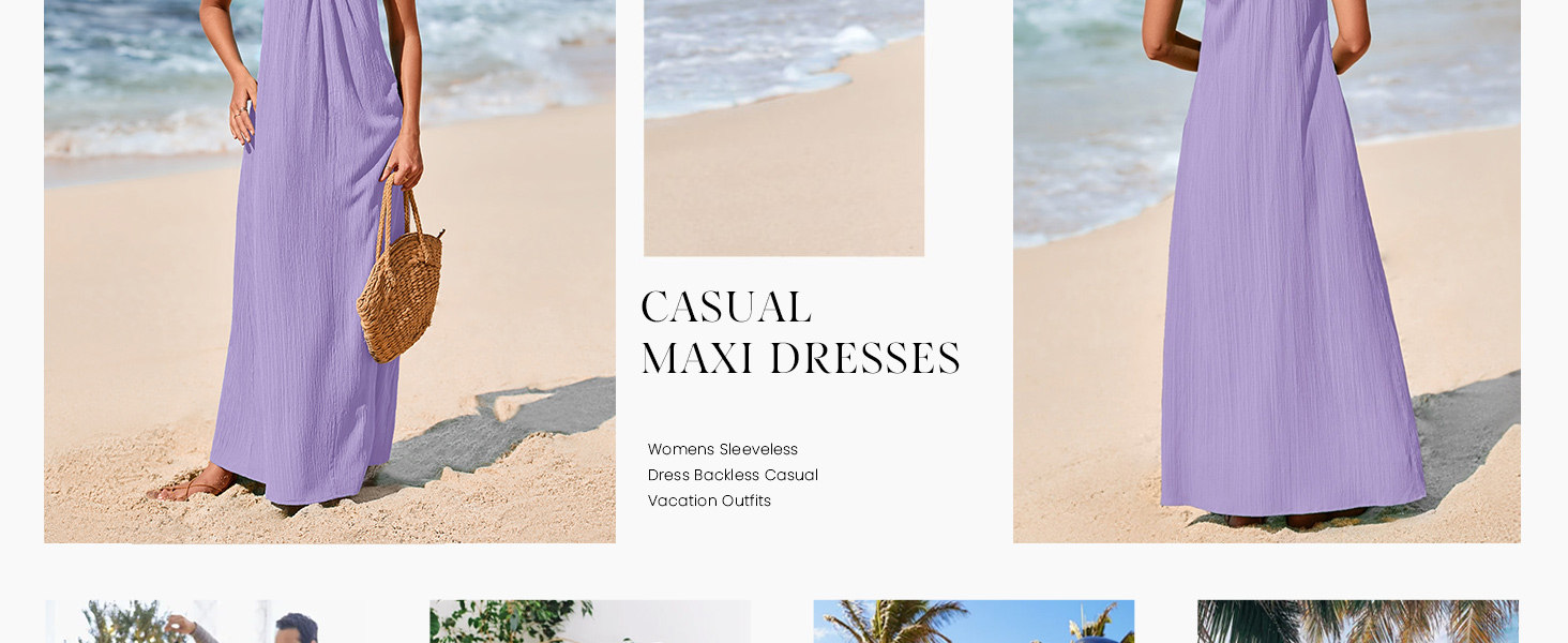 PRETTYGARDEN Long Flowy Dresses For Women